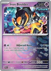 Iron Boulder (Master Ball Pattern) (046/131) [SV Prismatic Evolutions]