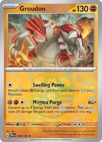 Groudon (Master Ball Pattern) (049/131) [SV Prismatic Evolutions]