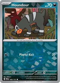 Houndour (Master Ball Pattern) (062/131) [SV Prismatic Evolutions]
