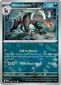 Houndoom (Master Ball Pattern) (063/131) [SV Prismatic Evolutions]