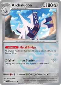 Archaludon (Master Ball Pattern) (070/131) [SV Prismatic Evolutions]