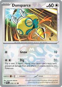 Dunsparce (Master Ball Pattern) (079/131) [SV Prismatic Evolutions]