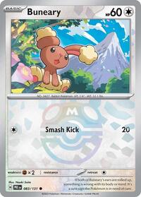 Buneary (Master Ball Pattern) (083/131) [SV Prismatic Evolutions]