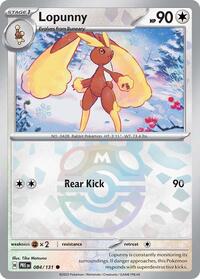 Lopunny (Master Ball Pattern) (084/131) [SV Prismatic Evolutions]