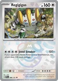 Regigigas (Master Ball Pattern) (086/131) [SV Prismatic Evolutions]