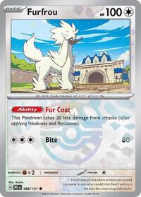 Furfrou (Master Ball Pattern) (088/131) [SV Prismatic Evolutions]
