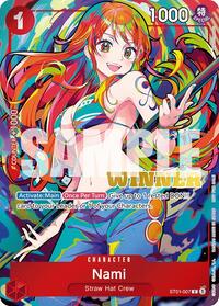 Nami (2025 New Year Event Winner) (ST01-007) [One Piece Promotion Cards]
