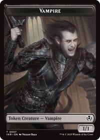 Vampire (0007) // Vampire (0008) Double-Sided Token (7 // 8) [Innistrad Remastered]