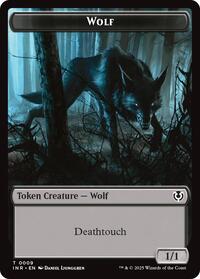 Wolf (0009) // Wolf (0018) Double-Sided Token (9 // 18) [Innistrad Remastered]