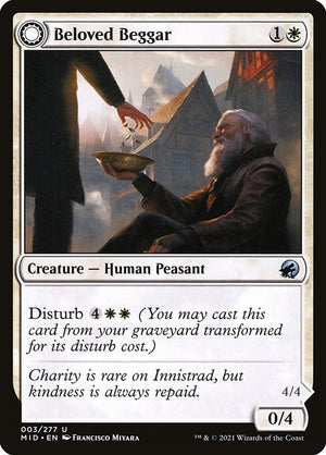 Beloved Beggar // Generous Soul (3) [Innistrad: Midnight Hunt]