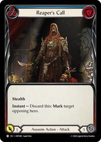 Reaper's Call (Blue) (HNT046) [The Hunted]