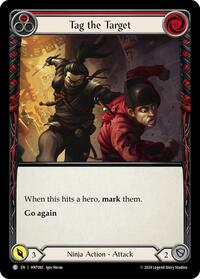 Tag the Target (Red) (HNT092) [The Hunted]