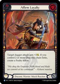 Affirm Loyalty (Red) (HNT103) [The Hunted]