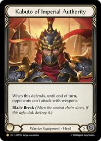 Kabuto of Imperial Authority (HNT115) [The Hunted]