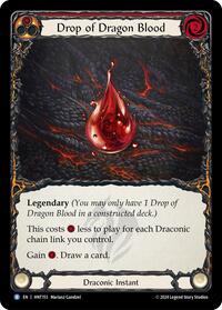Drop of Dragon Blood (Red) (HNT155) [The Hunted]
