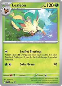 Leafeon - 170 (170) [SV Scarlet and Violet Promo Cards]