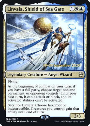 Linvala, Shield of Sea Gate (226s) [Zendikar Rising Promos]