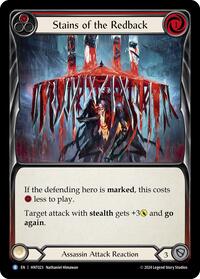 Stains of the Redback (Red) (HNT023) [The Hunted]
