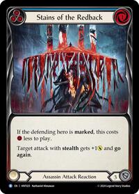 Stains of the Redback (Blue) (HNT025) [The Hunted]