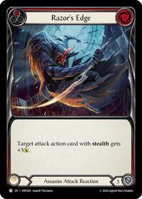 Razor's Edge (Red) (HNT050) [The Hunted]