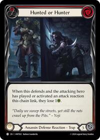 Hunted or Hunter (Red) (HNT052) [The Hunted]
