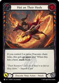 Hot on Their Heels (Red) (HNT067) [The Hunted]