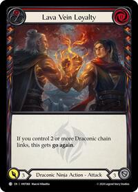Lava Vein Loyalty (Red) (HNT068) [The Hunted]