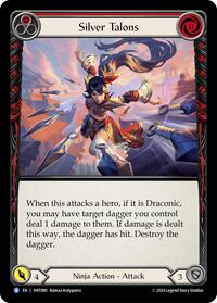 Silver Talons (Red) (HNT080) [The Hunted]