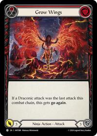 Grow Wings (Red) (HNT089) [The Hunted]