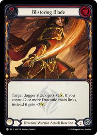 Blistering Blade (Red) (HNT106) [The Hunted]