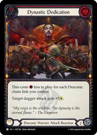 Dynastic Dedication (Red) (HNT108) [The Hunted]