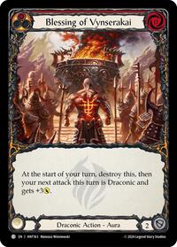 Blessing of Vynserakai (Red) (HNT163) [The Hunted]