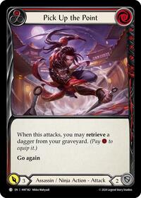 Pick Up the Point (Red) (HNT182) [The Hunted]