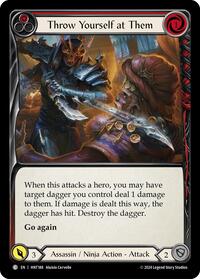 Throw Yourself at Them (Red) (HNT188) [The Hunted]