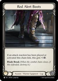 Red Alert Boots (HNT195) [The Hunted]