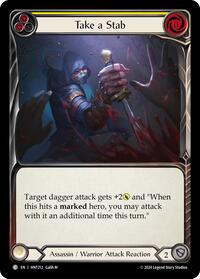 Take a Stab (Yellow) (HNT212) [The Hunted]