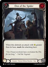 Den of the Spider (Red) (HNT214) [The Hunted]