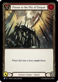 Pursue to the Pits of Despair (Red) (HNT225) [The Hunted]