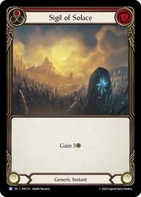 Sigil of Solace (Red) (HNT231) [The Hunted]