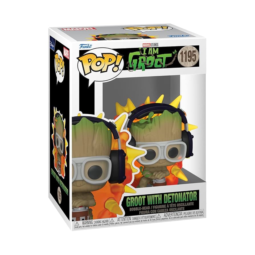 POP! - I am Groot - Groot with detonator - #1195