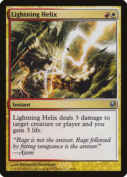 Lightning Helix (23) [Duel Decks: Ajani vs. Nicol Bolas]