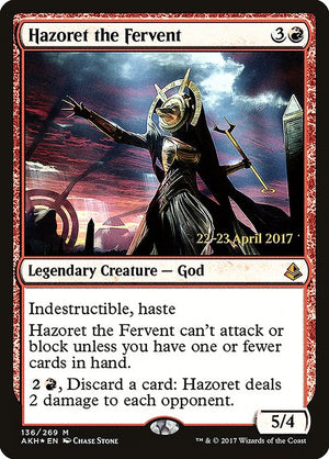 Hazoret the Fervent (136s) [Amonkhet Promos]