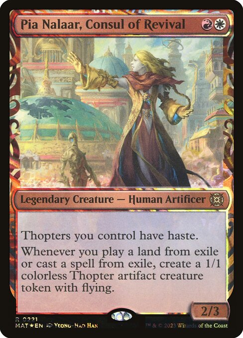 Pia Nalaar, Consul of Revival (221) [March of the Machine: The Aftermath] [Showcase]