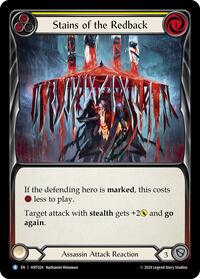 Stains of the Redback (Yellow) (HNT024) [The Hunted]