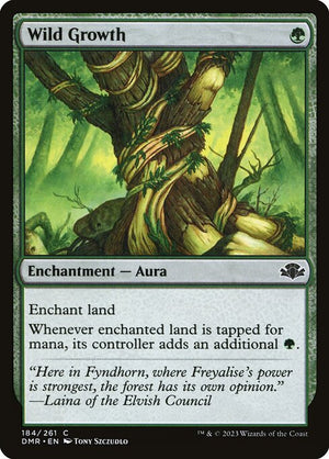 Wild Growth (184) [Dominaria Remastered]