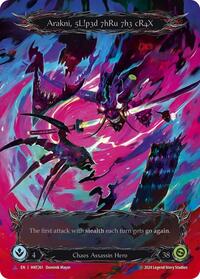 Arakni, 5L!p3d 7hRu 73h cR4X (Marvel) (HNT261) [The Hunted]