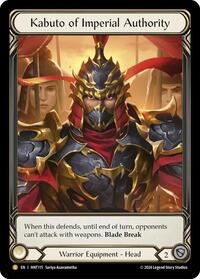 Kabuto of Imperial Authority (Extended Art) (HNT115) [The Hunted]
