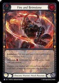 Fire and Brimstone (Extended Art) (HNT105) [The Hunted]
