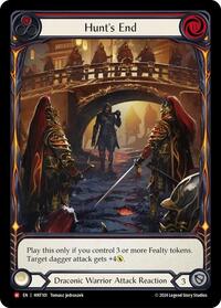 Hunt's End (Extended Art) (HNT101) [The Hunted]