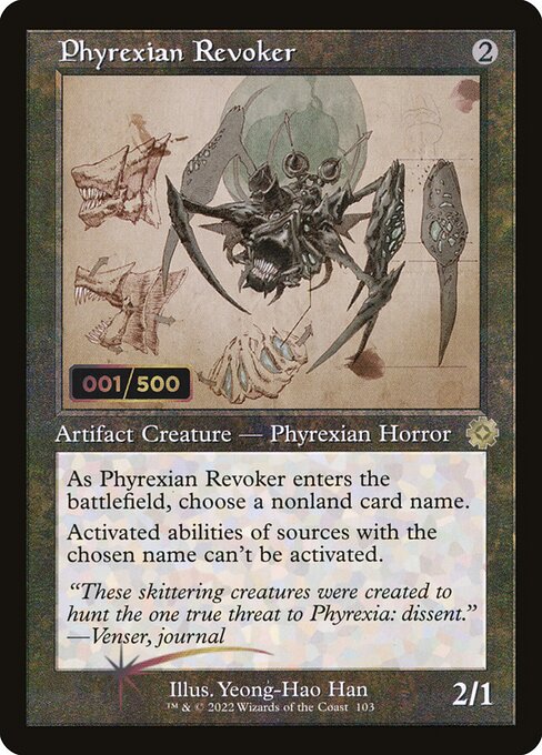 Phyrexian Revoker (103z) [The Brothers' War Retro Artifacts]